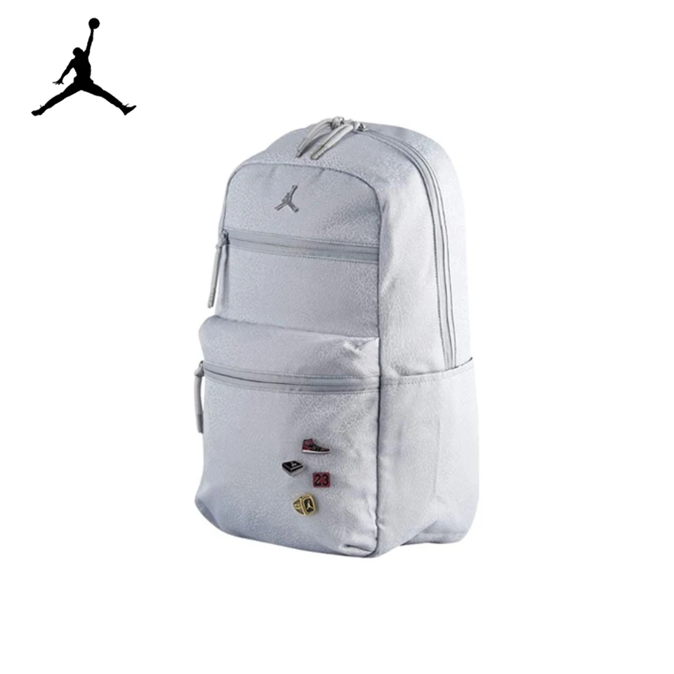 Оригинальный рюкзак Air Jordan, белый, Цветочный, серый, школьный рюкзак на молнии для ноутбука, унисекс, Повседневный, большой вместимости, размер 9A0090-G3A
Оригинальный рюкзак Air Jordan, белый, Цветочный, серый, школьный рюкзак на молнии для ноутбука, унисекс, Повседневный, большой вместимости, размер 9A0090-G3A