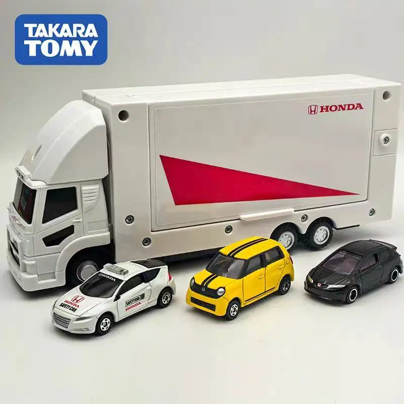 TAKARA TOMY TOMICV Набор: гоночный автомобиль Honda и транспортное средство-грузовик, коллекционная модель из литого металла, игрушка для мальчиков.
TAKARA TOMY TOMICV Набор: гоночный автомобиль Honda и транспортное средство-грузовик, коллекционная модель из литого металла, игрушка для мальчиков.