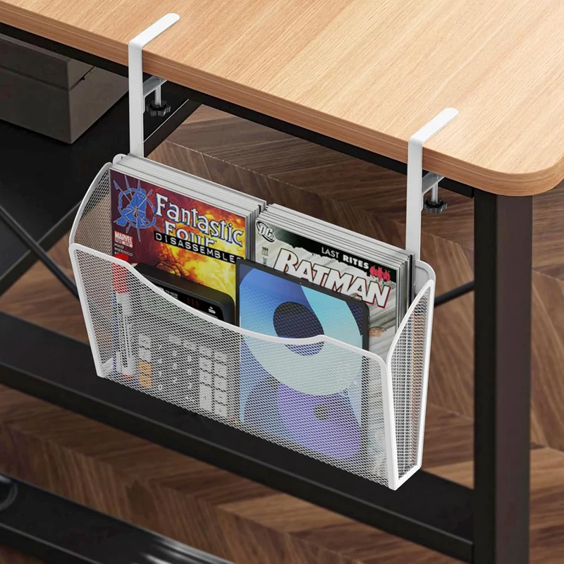 Desktop Hanging Storage Ra Office Desk underneath Magazine A4 Paper File Folder Organizer Document Storage elf
Desktop Hanging Storage Ra Office Desk underneath Magazine A4 Paper File Folder Organizer Document Storage elf