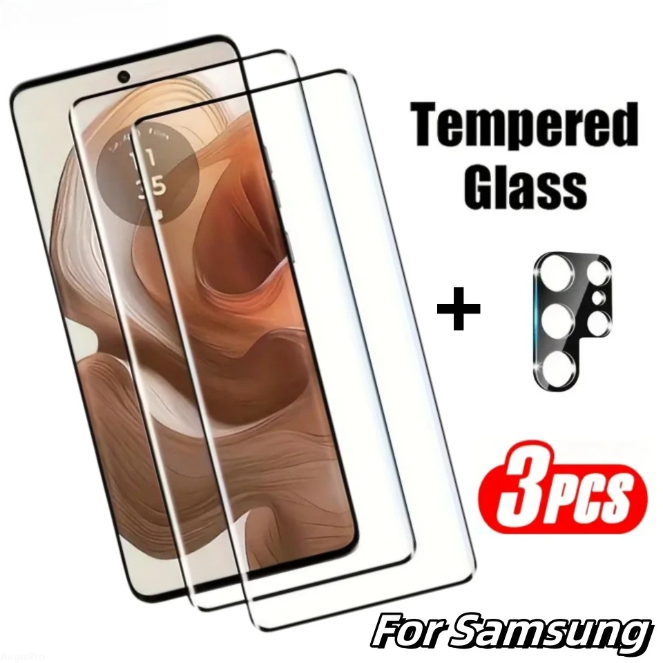 3in1 9D Screen Protectors for Samsung Galaxy S25 Ultra S24 FE S23 Plus S22 21 Camera Lens Protectors HighHardness Tempered Glass
3in1 9D Screen Protectors for Samsung Galaxy S25 Ultra S24 FE S23 Plus S22 21 Camera Lens Protectors HighHardness Tempered Glass