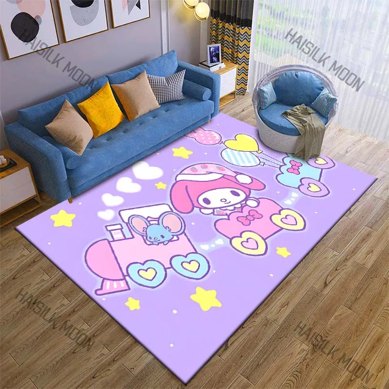 1PC Kawaii Sanrio My Melody Carpet for Living Room Bedroom Kid's Room Home Decor Area Rug Non-slip Mat Sofa Play Mat for Gifts
1PC Kawaii Sanrio My Melody Carpet for Living Room Bedroom Kid's Room Home Decor Area Rug Non-slip Mat Sofa Play Mat for Gifts