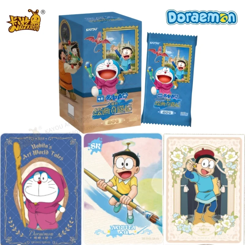 KAYOU натуральная новая карта Doraemon, картина Nobita, посылка для рисования приключений, анимационные периферийные игрушки, детский праздничный подарок
KAYOU натуральная новая карта Doraemon, картина Nobita, посылка для рисования приключений, анимационные периферийные игрушки, детский праздничный подарок
