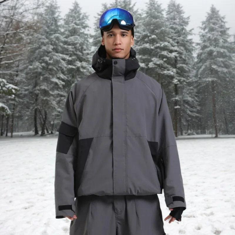 Warm Winter Snow Jacket Baggy Men Women Windproof Waterproof Coat Adult Ski Wear Simple Color Breathable Snowboard Ski Suit
Warm Winter Snow Jacket Baggy Men Women Windproof Waterproof Coat Adult Ski Wear Simple Color Breathable Snowboard Ski Suit