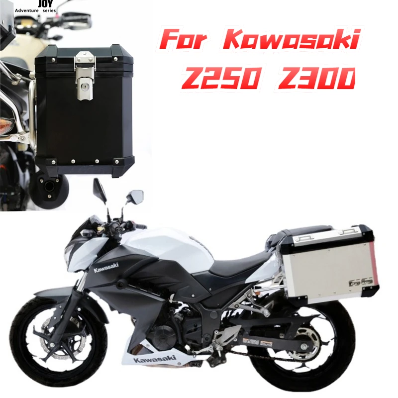 GSADV High Quality Motorcycle Aluminum Luggage Side Box Saddlebag Panniers Storage Case Steel Bracket for Kawasaki Z250 Z300
GSADV High Quality Motorcycle Aluminum Luggage Side Box Saddlebag Panniers Storage Case Steel Bracket for Kawasaki Z250 Z300