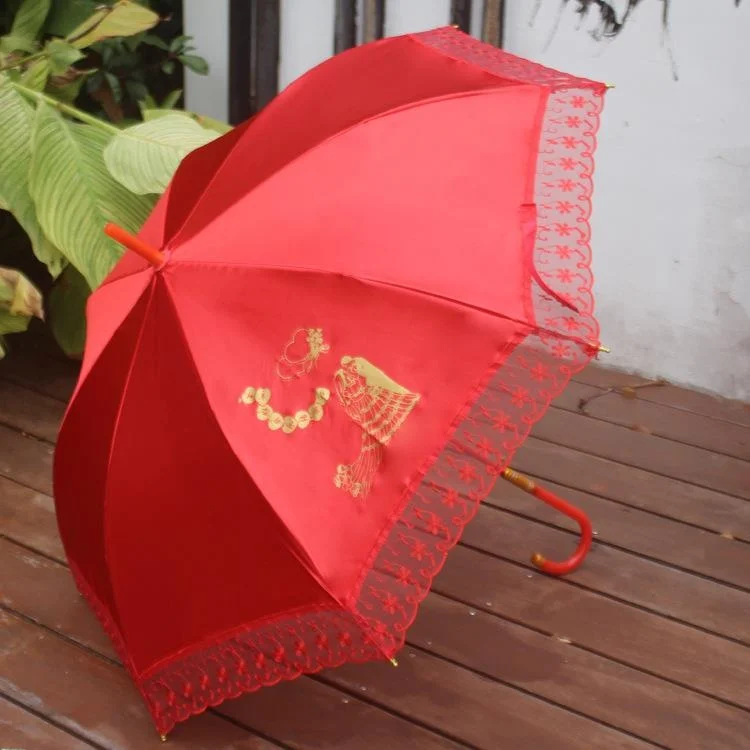 Long Handle Automatic Umbrella Red Wedding Princess Sunshade Rainproof Advertising Printable Home Daily Use Umbrella
Long Handle Automatic Umbrella Red Wedding Princess Sunshade Rainproof Advertising Printable Home Daily Use Umbrella