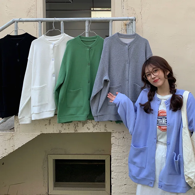 New Style Real Shot Minnie Velvet Spring Autumn Loose Solid Color European And American Versatile Cardigan Coat Women's Top
New Style Real Shot Minnie Velvet Spring Autumn Loose Solid Color European And American Versatile Cardigan Coat Women's Top