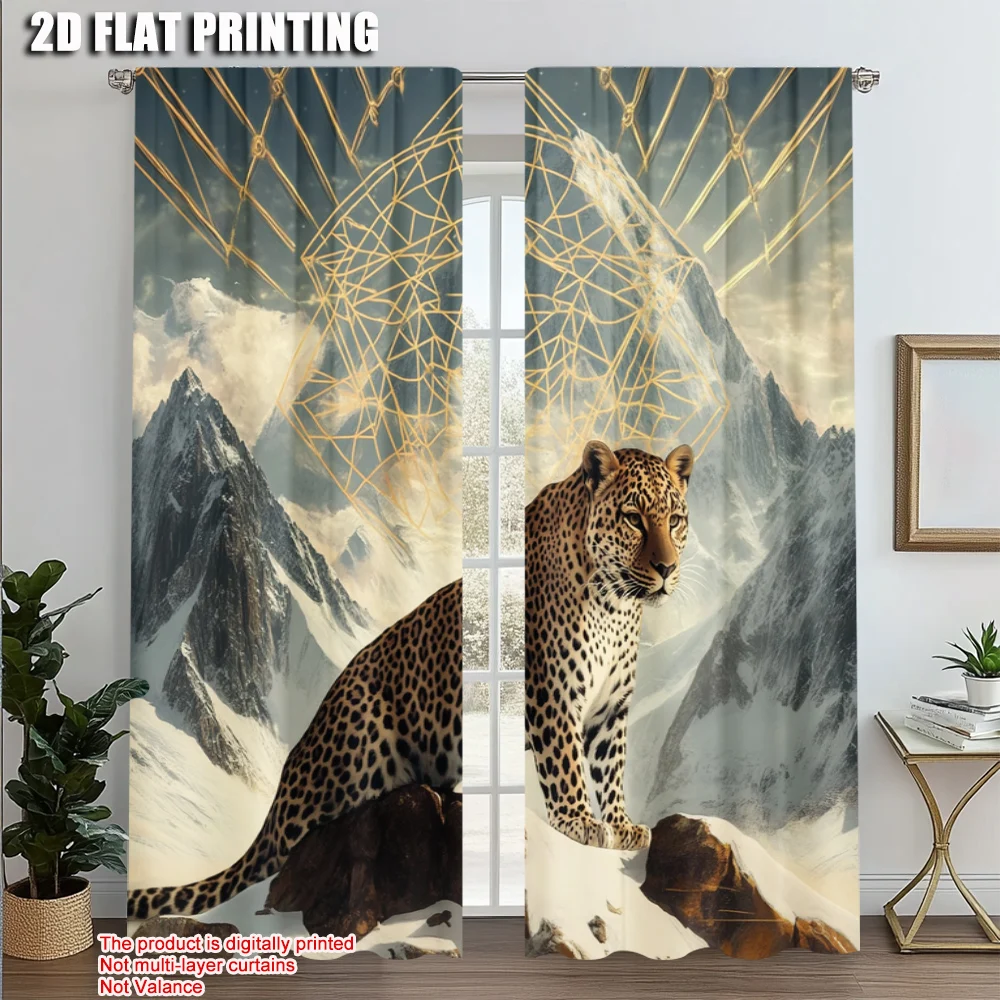 2pcs, Popular Curtain Panels 2D print Mountains and Wild Big Cat Versatile Durable Polyester (without rod) Versatile All Use for
2pcs, Popular Curtain Panels 2D print Mountains and Wild Big Cat Versatile Durable Polyester (without rod) Versatile All Use for
