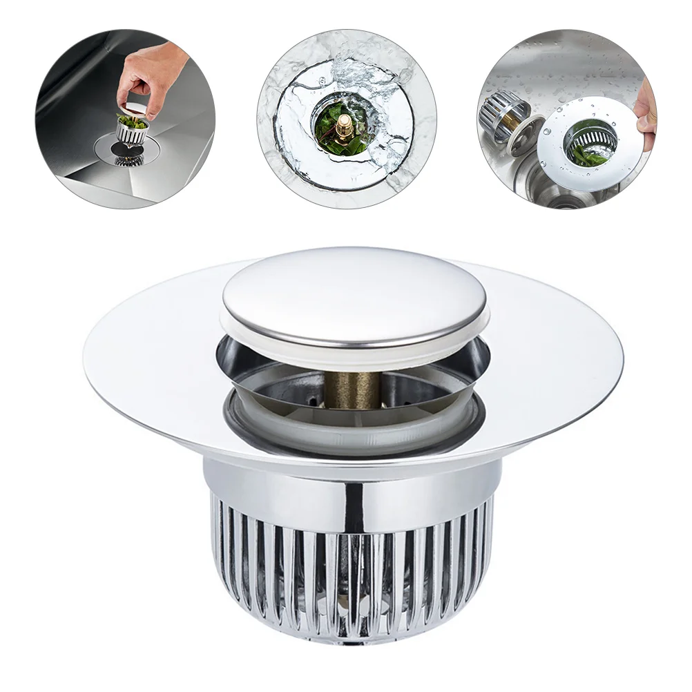 Stainless Steel Sink Strainer Filter Drain Basket Kitchen Food Drainer Silver Durable Premium Easy Practical Long Use
Stainless Steel Sink Strainer Filter Drain Basket Kitchen Food Drainer Silver Durable Premium Easy Practical Long Use