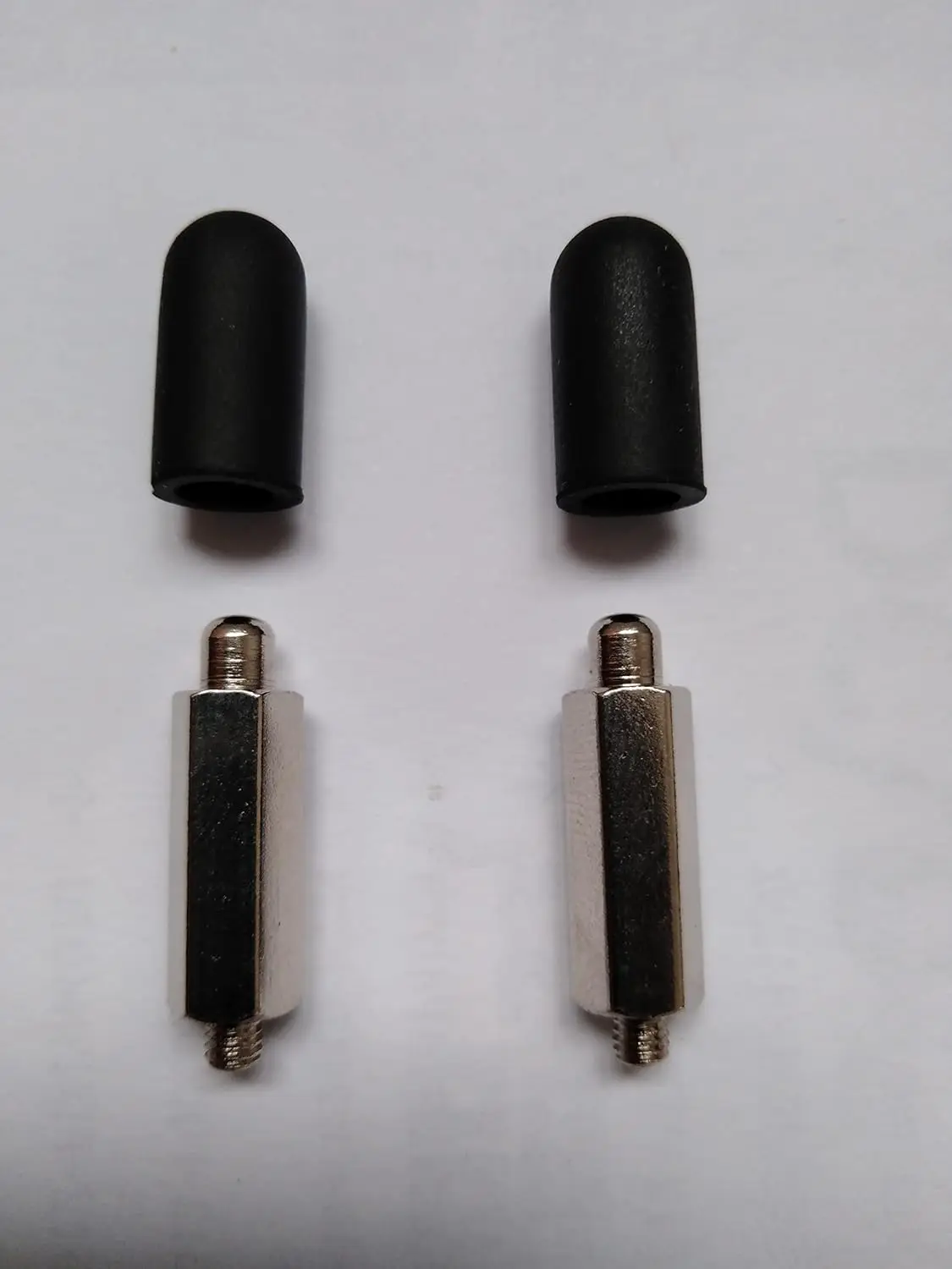 Extra Long Contact Point with Conductive Silicone Cap for Dog Training Shock Collar, M4 Thread, for Long Fur Dogs
Extra Long Contact Point with Conductive Silicone Cap for Dog Training Shock Collar, M4 Thread, for Long Fur Dogs