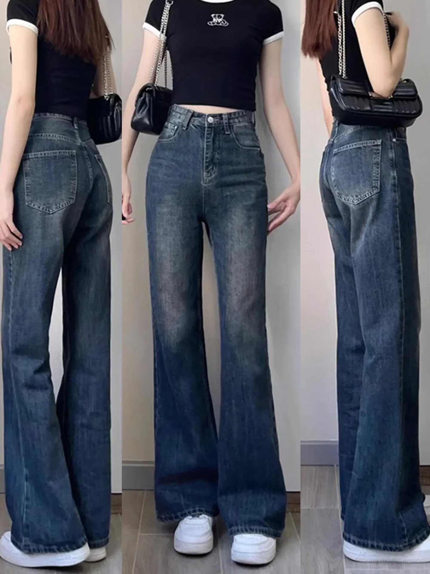 American Style Retro High Waist Slimming Skinny Jeans Women's Spring Autumn New Fashion Bell Bottoms Comfortable Casual Jeans
American Style Retro High Waist Slimming Skinny Jeans Women's Spring Autumn New Fashion Bell Bottoms Comfortable Casual Jeans