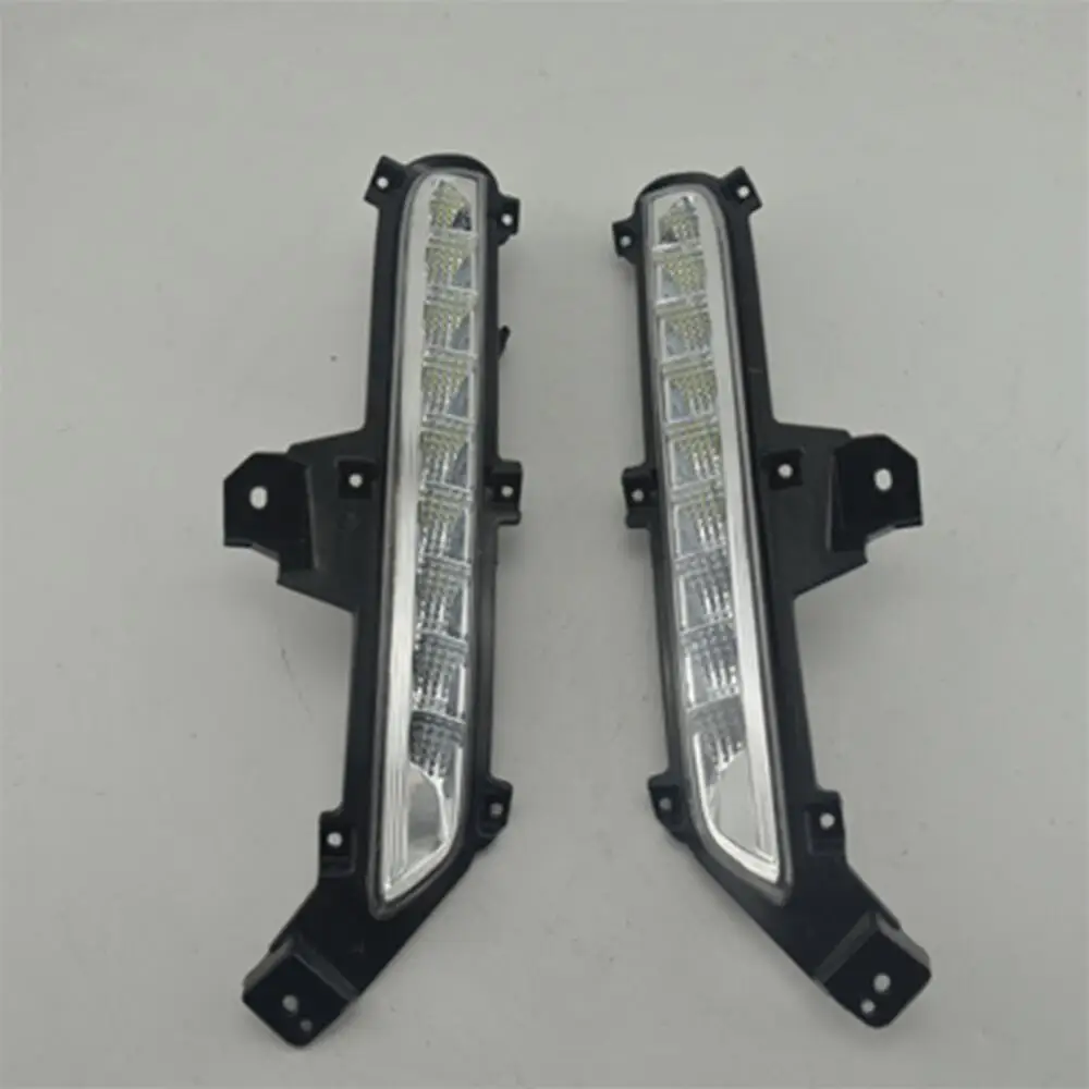 July King LED Daytime Running Lights compatible for KIA K2 RIO 2015 2016 2017, 6000K Front Bumper DRL + Yellow Turn Signals
July King LED Daytime Running Lights compatible for KIA K2 RIO 2015 2016 2017, 6000K Front Bumper DRL + Yellow Turn Signals