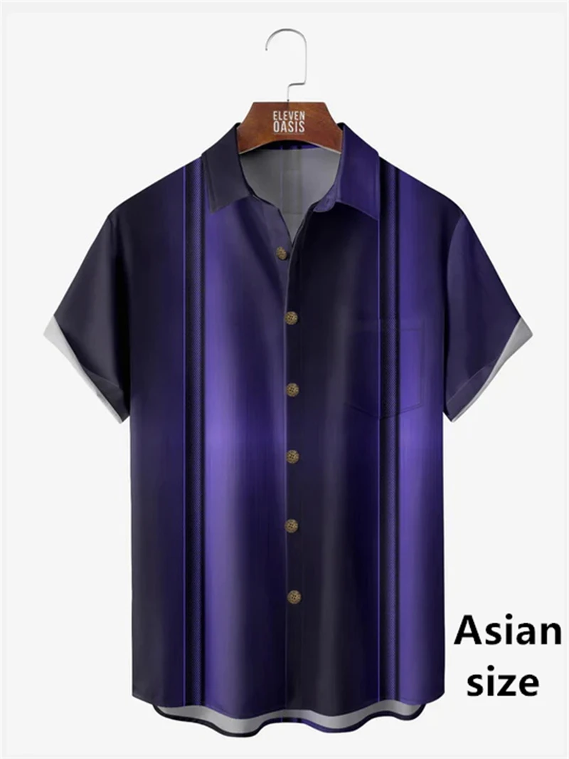 3D Print Vintage Men Shirts Summer Casual Classic Striped Pattern Short Sleeve New Unisex Button Lapel Shirt Hawaiian Beach Tops
3D Print Vintage Men Shirts Summer Casual Classic Striped Pattern Short Sleeve New Unisex Button Lapel Shirt Hawaiian Beach Tops