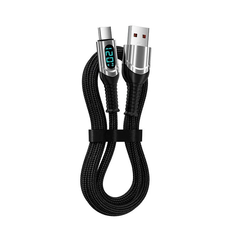 120W Super Fast Charging Type-C Data Cable Nylon Braided Transparent C-Type Suitable for Huawei Honor Xiaomi Charging Cable
120W Super Fast Charging Type-C Data Cable Nylon Braided Transparent C-Type Suitable for Huawei Honor Xiaomi Charging Cable