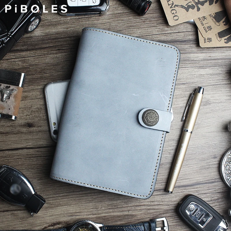 A6 Leather Binder Spiral Notebook Organizer Ring Binder Planner Handmade Genuine Leather Diary Note Book Business School
A6 Leather Binder Spiral Notebook Organizer Ring Binder Planner Handmade Genuine Leather Diary Note Book Business School