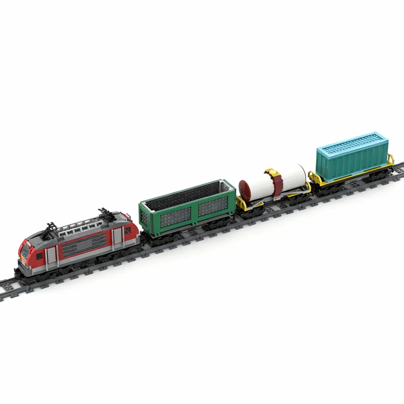 NEW 297PCS MOC City Champions Super Car Cargo Train Model Technology DIY Assembly Building Blocks Display Birthday Gift Decor
NEW 297PCS MOC City Champions Super Car Cargo Train Model Technology DIY Assembly Building Blocks Display Birthday Gift Decor
