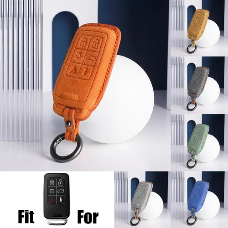 A+ Suede Leather Car Key Case Cover For Volvo S80L XC60 S60 V60 V40 Cross Country
A+ Suede Leather Car Key Case Cover For Volvo S80L XC60 S60 V60 V40 Cross Country