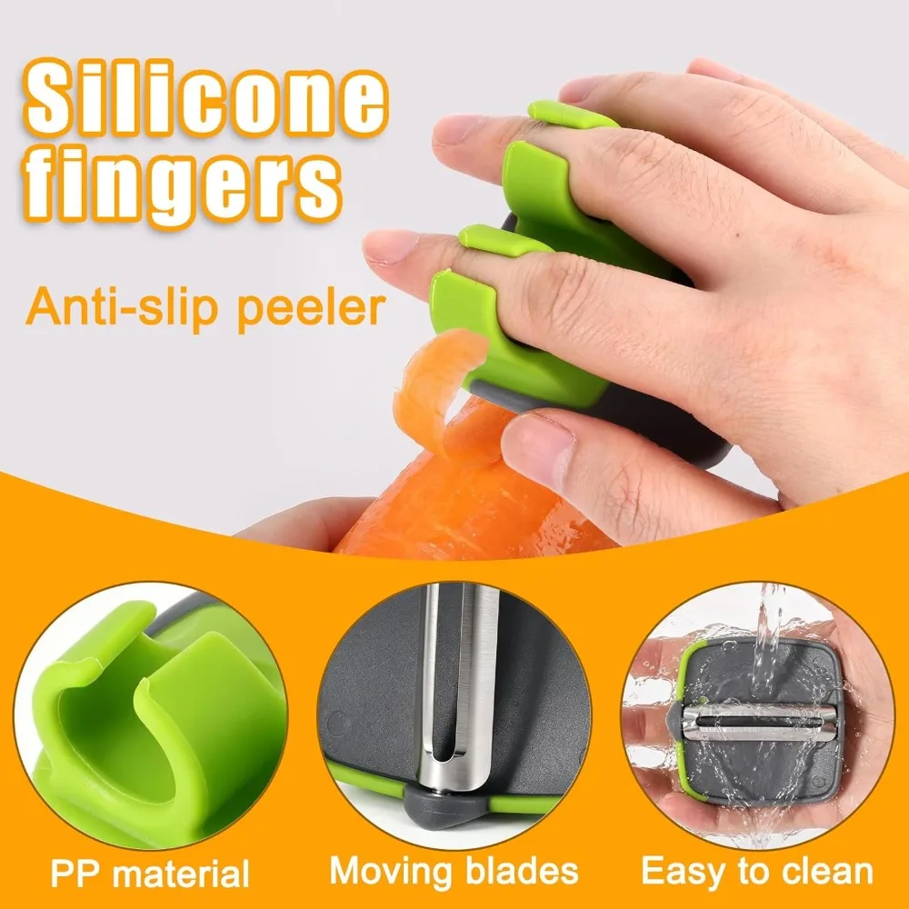 Portable Fruit Vegetable Peeler 2 Pieces Multiple Color Options Practical Kitchen Gadget for Home Cooking Camping Picnic Daily Use
Portable Fruit Vegetable Peeler 2 Pieces Multiple Color Options Practical Kitchen Gadget for Home Cooking Camping Picnic Daily Use