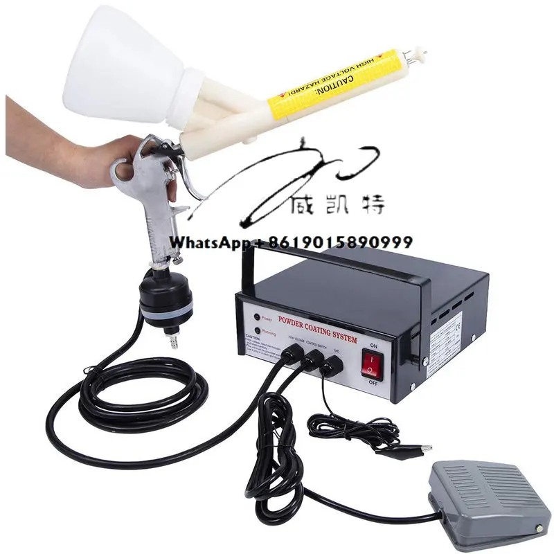 RN-212 Powder Spray System Machine Electrostatic Powder Spray Kit with Foot Switch
RN-212 Powder Spray System Machine Electrostatic Powder Spray Kit with Foot Switch
