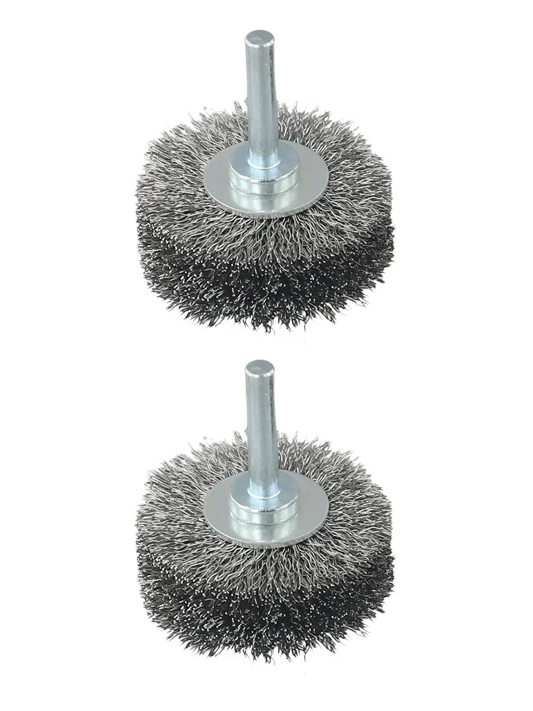 2Pcs 2'' Stainless Steel Wire Wheel Brush 6mm Shank Polishing Brush For Die Grinder Electric Drill Brush Rotary Tool
2Pcs 2'' Stainless Steel Wire Wheel Brush 6mm Shank Polishing Brush For Die Grinder Electric Drill Brush Rotary Tool