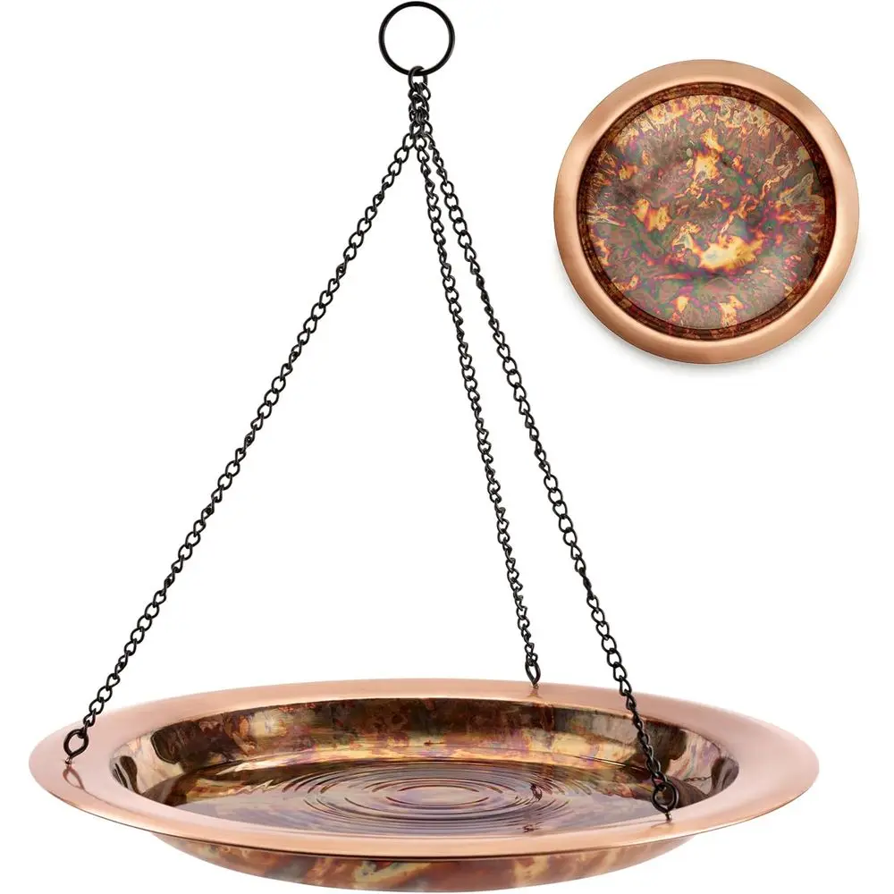 Good Directions Hanging ire Copper Bird Bath or Outside Backyard, Outdoor, Patio, Garden, Birdbath Git or Bird Lovers Watchers,
Good Directions Hanging ire Copper Bird Bath or Outside Backyard, Outdoor, Patio, Garden, Birdbath Git or Bird Lovers Watchers,
