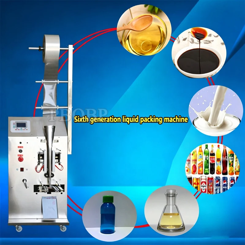 PBOBP Fully Automatic Milk Beverage Vinegar Filling And Sealing Machine With Three Side Sealing And Back Sealing
PBOBP Fully Automatic Milk Beverage Vinegar Filling And Sealing Machine With Three Side Sealing And Back Sealing