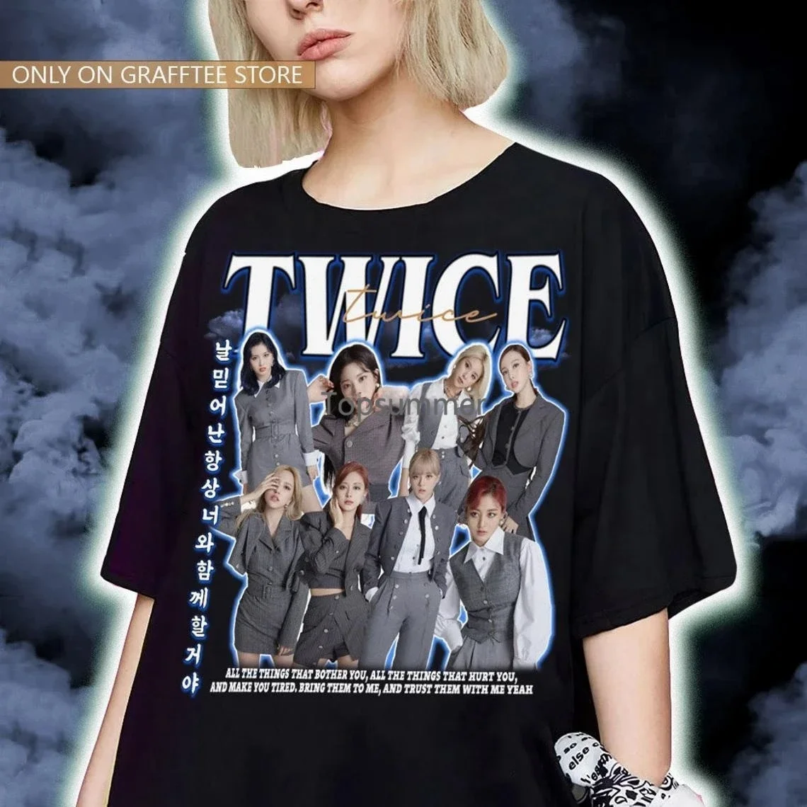 Twice Shirt Tzuyu Korean Pop Singer Kpop Fans T Shirt Twice Member Yoongi Namjoon Suga Korean Vintage T Shirt Tee Twice Merch
Twice Shirt Tzuyu Korean Pop Singer Kpop Fans T Shirt Twice Member Yoongi Namjoon Suga Korean Vintage T Shirt Tee Twice Merch
