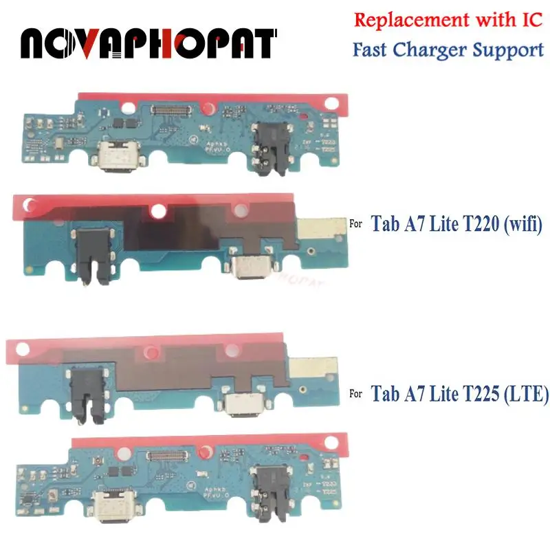 10PCS Novaphopat For Samsung Galaxy Tab A7 Lite T220 T225 USB Dock Charger Port Charging Plug Microphone Mic Flex Cable Board
10PCS Novaphopat For Samsung Galaxy Tab A7 Lite T220 T225 USB Dock Charger Port Charging Plug Microphone Mic Flex Cable Board
