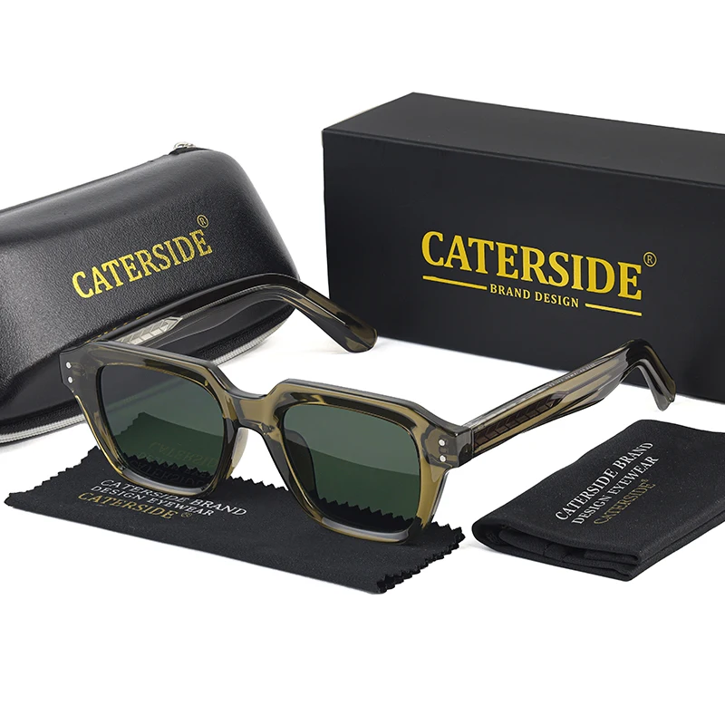 CATERSIDE New Square Frame Sunglasses Men Brand Designer Casual Women Sun Glasses Party Travel Shopping High Quality Eyewear
CATERSIDE New Square Frame Sunglasses Men Brand Designer Casual Women Sun Glasses Party Travel Shopping High Quality Eyewear