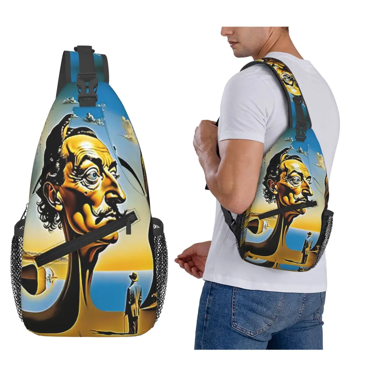 Enigmatic Encounter Surrealist Dreamscape Salvador Dali плакат нагрудная сумка мужской рюкзак через плечо на ремне рюкзак сумка на плечо
Enigmatic Encounter Surrealist Dreamscape Salvador Dali плакат нагрудная сумка мужской рюкзак через плечо на ремне рюкзак сумка на плечо
