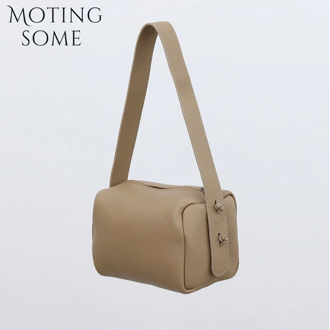 MOTINGSOME Мягкая женская сумка из натуральной кожи, наплечная сумка-клатч, косметичка, минималистичная женская сумка-сэтчел, новинка 2026 года
MOTINGSOME Мягкая женская сумка из натуральной кожи, наплечная сумка-клатч, косметичка, минималистичная женская сумка-сэтчел, новинка 2026 года