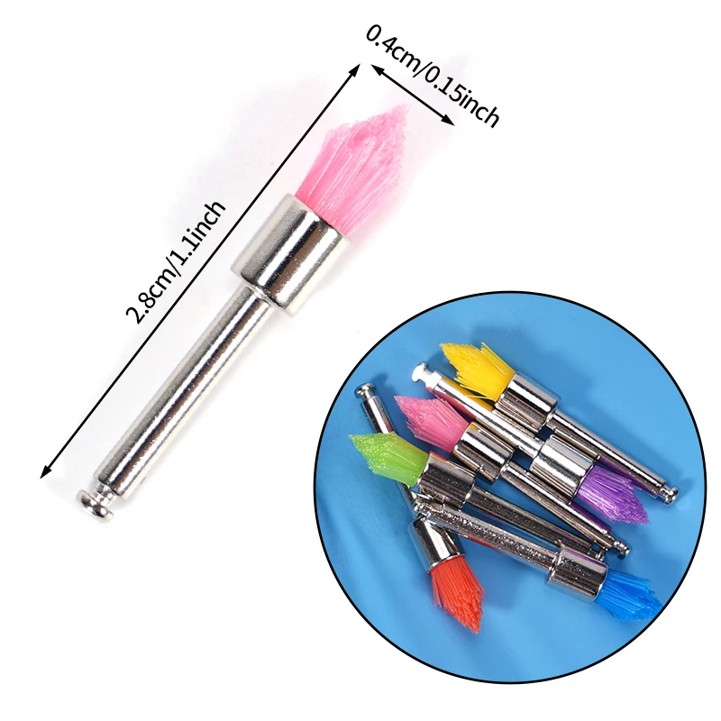50pcs Dental Polisher Nylon Bristle Brush Polishing Brushes Teeth Whitening Prophy Brushes Dentist Materials
50pcs Dental Polisher Nylon Bristle Brush Polishing Brushes Teeth Whitening Prophy Brushes Dentist Materials