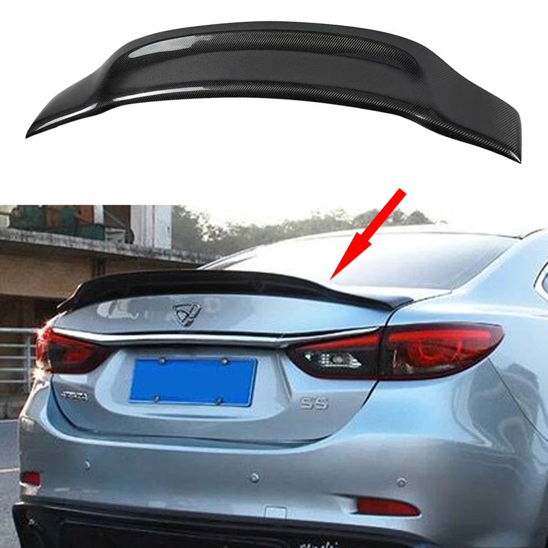 Высококачественный задний спойлер для Mazda 2014-2018 из натурального углеродного волокна, крышка багажника R Style для 100%
Высококачественный задний спойлер для Mazda 2014-2018 из натурального углеродного волокна, крышка багажника R Style для 100%
