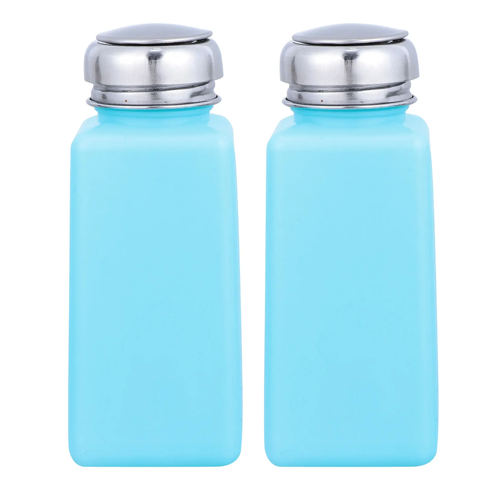 2pcs Blue Pump Alcohol Bottle Liquid Push Down Dispenser Portable Leak Proof Push Down Alcohol Dispenser Reusable Beaker
2pcs Blue Pump Alcohol Bottle Liquid Push Down Dispenser Portable Leak Proof Push Down Alcohol Dispenser Reusable Beaker