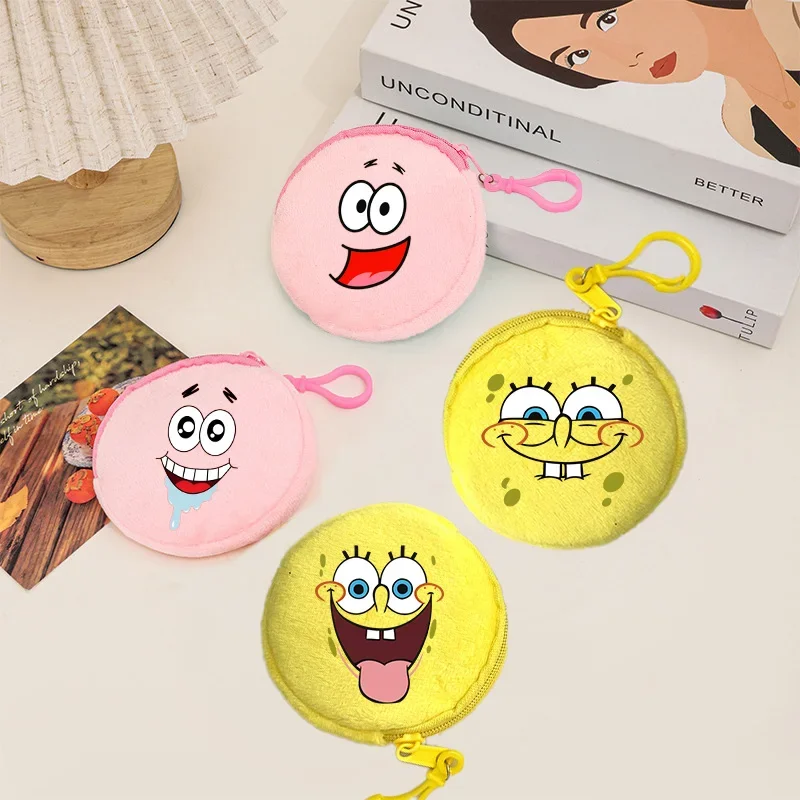 SpongeBobed SquarePants Plush Coin Purse Cartoon Anime Kawaii Small Wallets Mini Portable Storage Bags Backpack Pendant Gifts
SpongeBobed SquarePants Plush Coin Purse Cartoon Anime Kawaii Small Wallets Mini Portable Storage Bags Backpack Pendant Gifts