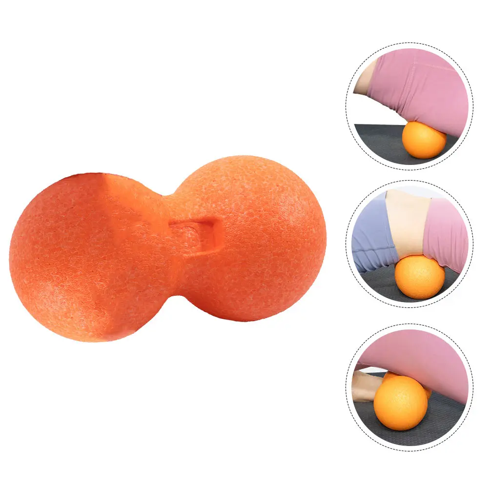 1pc Peanut Shaped Massage Ball Deep Tissue Relief Tool For Back Neck Shoulder Pain Double Mobility Fitness Exercise Roller 
1pc Peanut Shaped Massage Ball Deep Tissue Relief Tool For Back Neck Shoulder Pain Double Mobility Fitness Exercise Roller