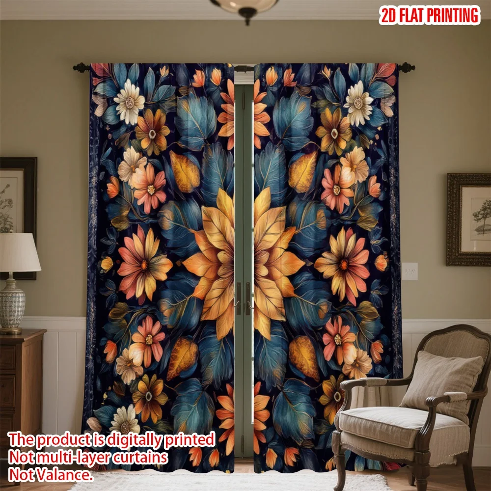 2D flat printing 2pcs Curtain Fall Floral Arrangement Digital Printed Polyester Drapes Festive Curtains Perfect for All
2D flat printing 2pcs Curtain Fall Floral Arrangement Digital Printed Polyester Drapes Festive Curtains Perfect for All