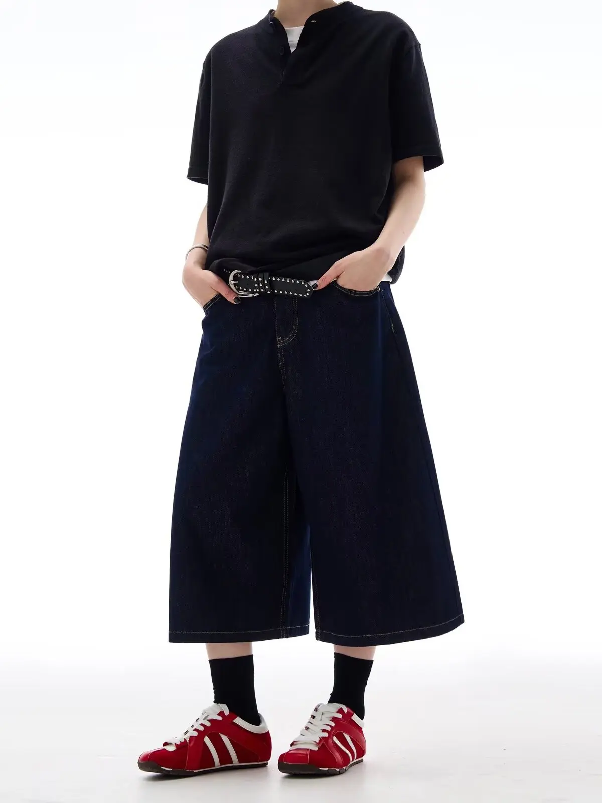 Cleanfit Casual Wide Leg Seven Inch Jeans Unisex High Street Versatile Loose Straight Tube Jeans Breathable Wear Resistant ...
Cleanfit Casual Wide Leg Seven Inch Jeans Unisex High Street Versatile Loose Straight Tube Jeans Breathable Wear Resistant ...