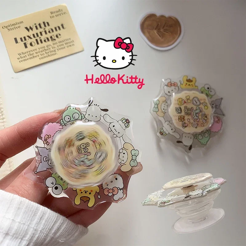 Sanrio Hello Kitty Folding Cell Phone Stand Turn Cartoon Retractable Holder Anime Desktop Model Phone Grip Phone Accessories
Sanrio Hello Kitty Folding Cell Phone Stand Turn Cartoon Retractable Holder Anime Desktop Model Phone Grip Phone Accessories
