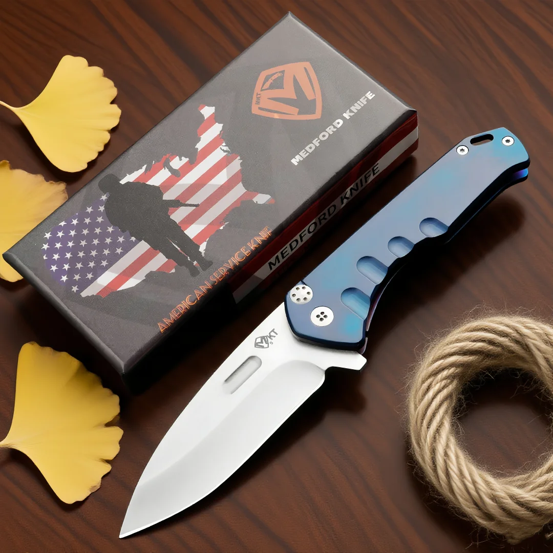 Medford - MKT Mini Folding Knife, D2 steel, ball bearing structure, emergency rescue camping knife, sharp fruit knife
Medford - MKT Mini Folding Knife, D2 steel, ball bearing structure, emergency rescue camping knife, sharp fruit knife