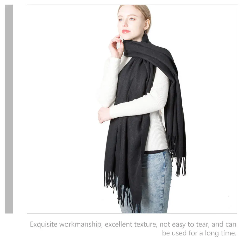 Women Warm Shawl Windproof Comfortable Scarf Wrap Cape Winter Accessory Stylish Breathable Large Poncho Wrap Blanket Warm
Women Warm Shawl Windproof Comfortable Scarf Wrap Cape Winter Accessory Stylish Breathable Large Poncho Wrap Blanket Warm