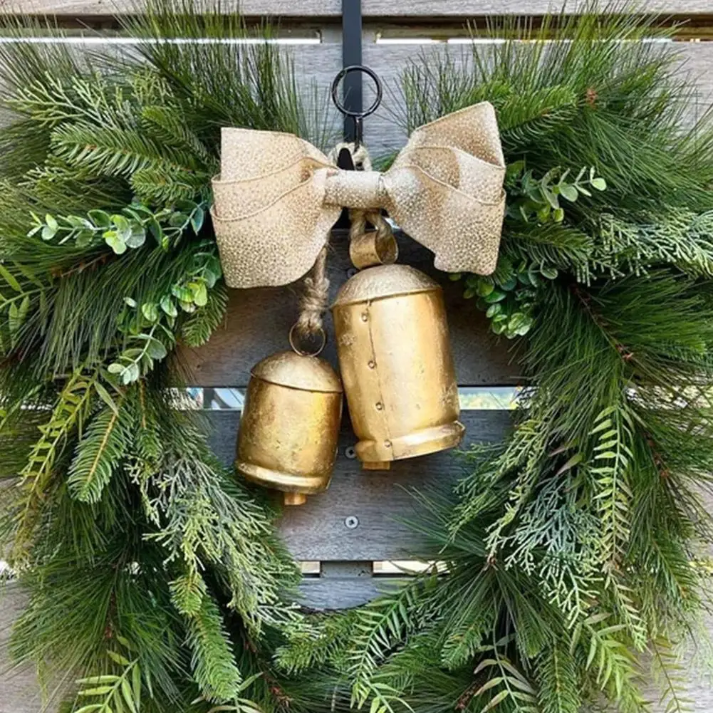 3PCS New Rustic Harmony Brass Bells For Decoration For Home Garden Crafts Christmas Decorations 2024
3PCS New Rustic Harmony Brass Bells For Decoration For Home Garden Crafts Christmas Decorations 2024