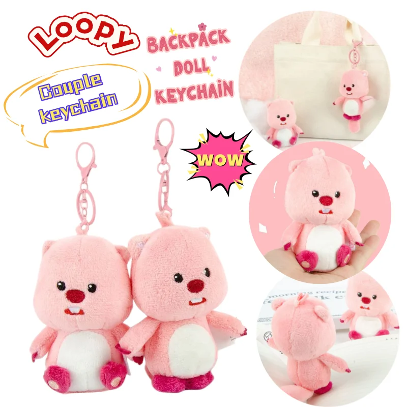 New Loopy Couple Keychain Sitting Posture Doll Toy High Color Value Cartoon Cute Student Schoolbag Doll Pendant Birthday Gift
New Loopy Couple Keychain Sitting Posture Doll Toy High Color Value Cartoon Cute Student Schoolbag Doll Pendant Birthday Gift