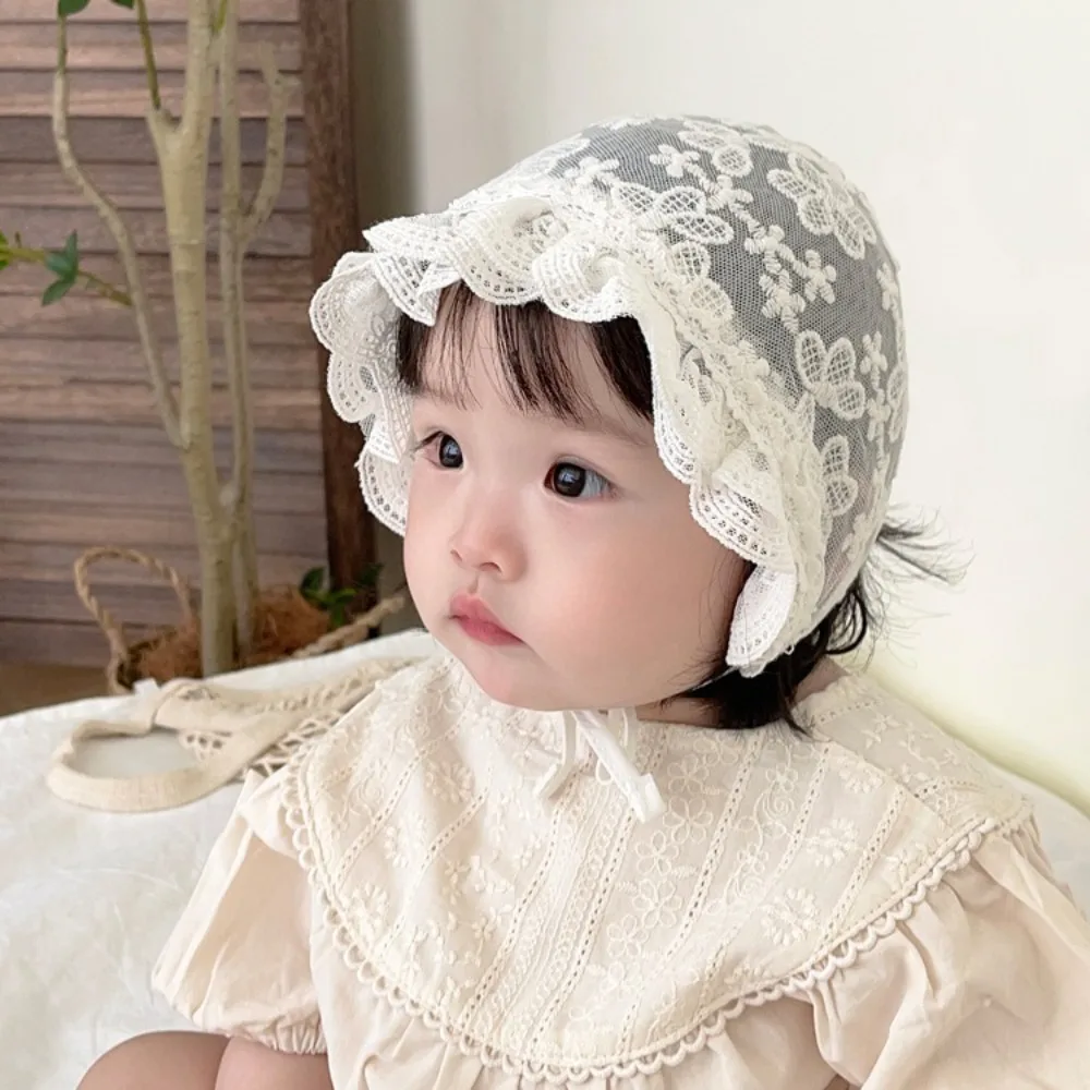 Sweet Lace Flower Baby Hat Embroidered Floral Breathable Girls Mesh Sun Cap Ruffle Newborn Photography Props Summer
Sweet Lace Flower Baby Hat Embroidered Floral Breathable Girls Mesh Sun Cap Ruffle Newborn Photography Props Summer