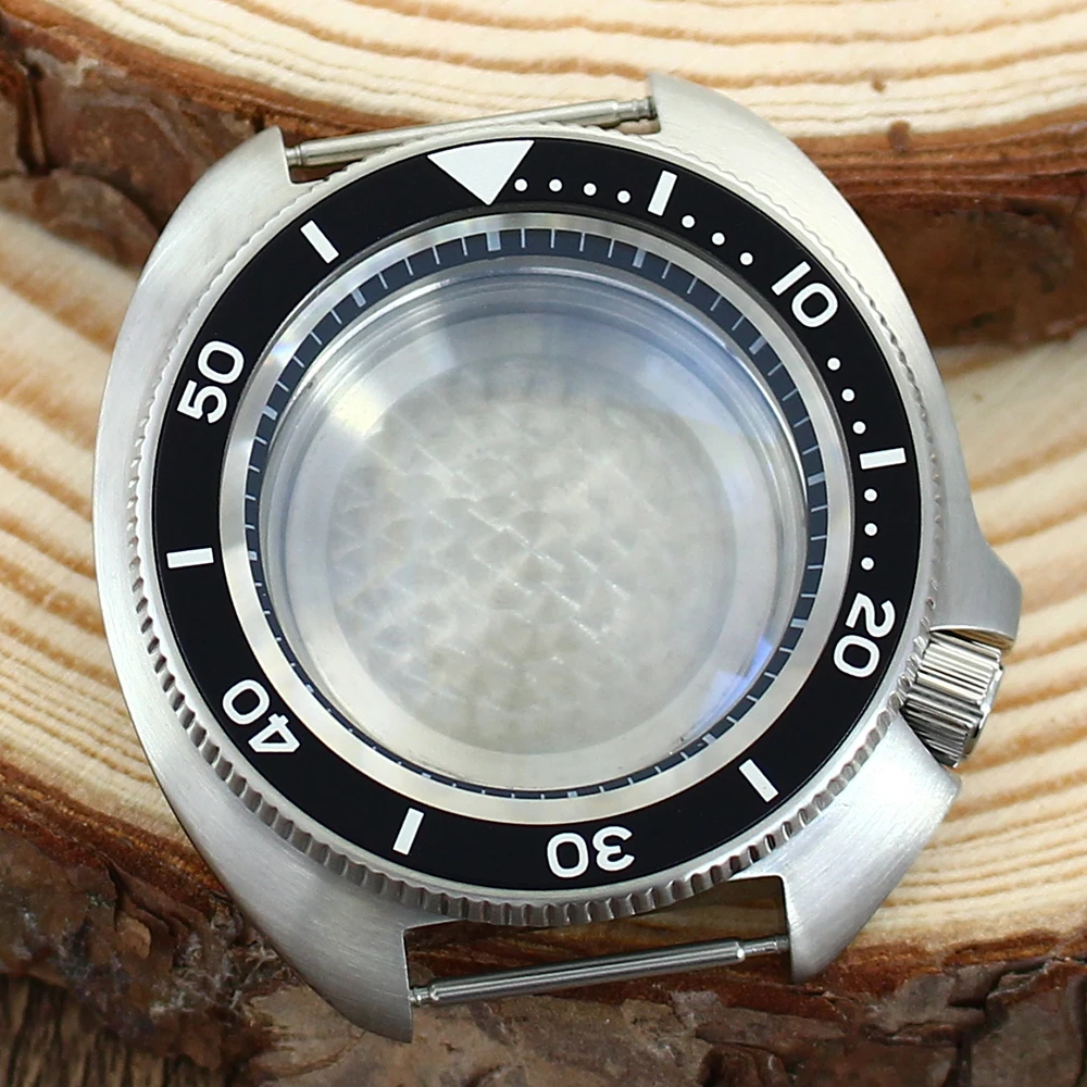 44mm Silvery Watch Case SKX 6105 Turtle Tuna Modify Parts Sapphire Unidirectional Bezel Water Resistant For NH36 NH35 Movement
44mm Silvery Watch Case SKX 6105 Turtle Tuna Modify Parts Sapphire Unidirectional Bezel Water Resistant For NH36 NH35 Movement