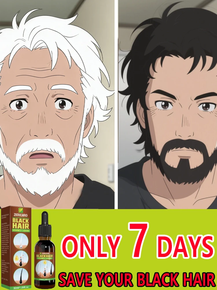 This home-use hair darkening serum restores black hair from the roots, completely eliminating the problem of gray hair.
This home-use hair darkening serum restores black hair from the roots, completely eliminating the problem of gray hair.