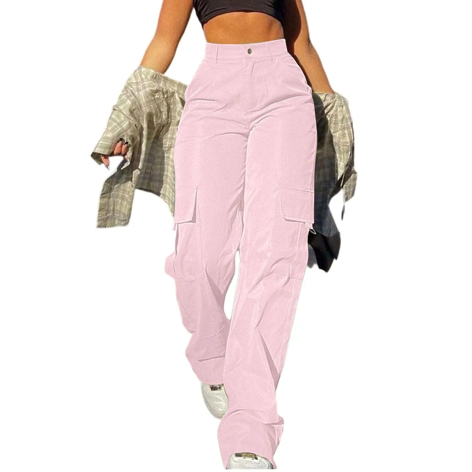 Women's Casual Lightweight Hiking Pants High Waist Beltless Straight Leg Loose 4 Pockets Cargo Pants Pants for Women Women’s
Women's Casual Lightweight Hiking Pants High Waist Beltless Straight Leg Loose 4 Pockets Cargo Pants Pants for Women Women’s