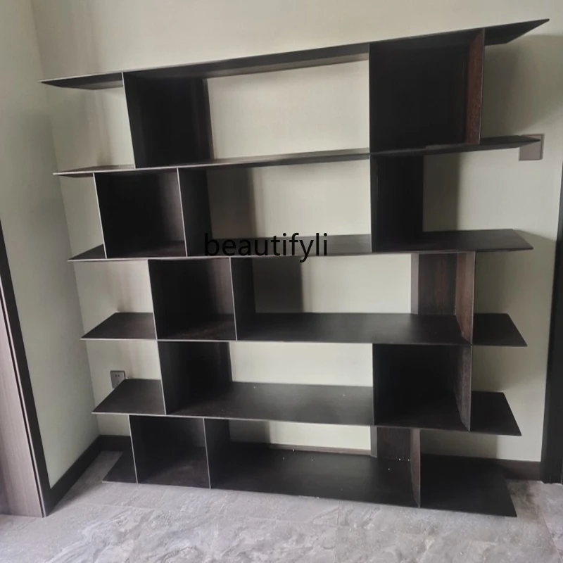 Modern simple bookcase bookshelf Italian minimalist Nordic bookcase floor-to-ceiling display cabinet
Modern simple bookcase bookshelf Italian minimalist Nordic bookcase floor-to-ceiling display cabinet