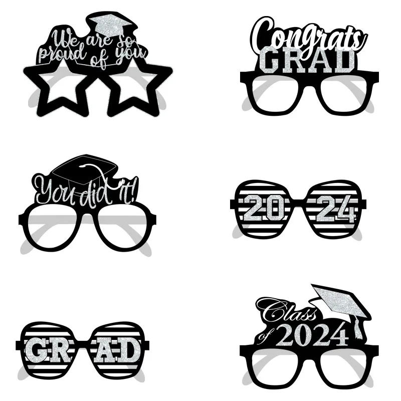 30PCS 2024 Graduation Season Glasses Decoration School Celebration Party Party Photography Props Funny Supplies
30PCS 2024 Graduation Season Glasses Decoration School Celebration Party Party Photography Props Funny Supplies