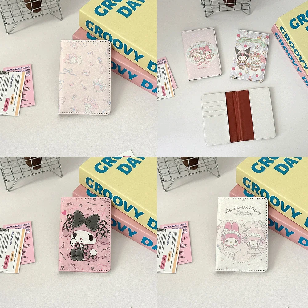 Sanrio Kawaii Cute Hello Kitty Kuromi My Melody Cartoon Passport Case Credit Card Certificate Storage Bag Schoolgirl Accessory
Sanrio Kawaii Cute Hello Kitty Kuromi My Melody Cartoon Passport Case Credit Card Certificate Storage Bag Schoolgirl Accessory