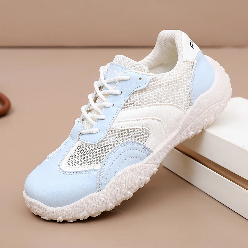 New women's casual shoes, mesh breathable white shoes, single shoes, outdoor sports shoes, sneakers
New women's casual shoes, mesh breathable white shoes, single shoes, outdoor sports shoes, sneakers